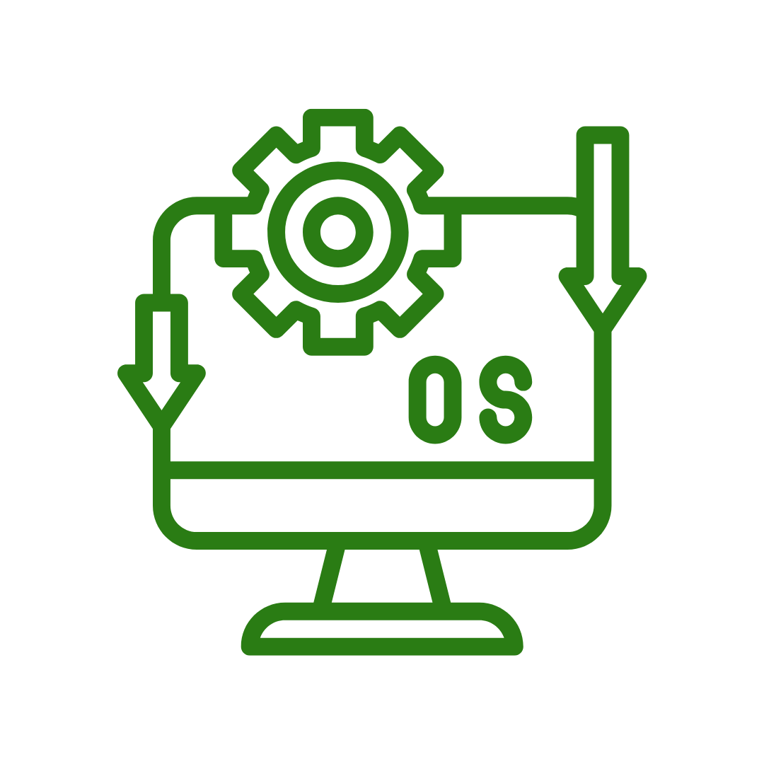 Wide Os selction with virtual private machine